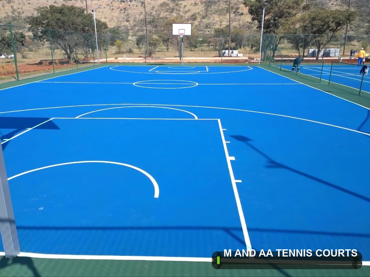 Multi-Sport Court built by M and AA Tennis Courts in South Africa — project 08