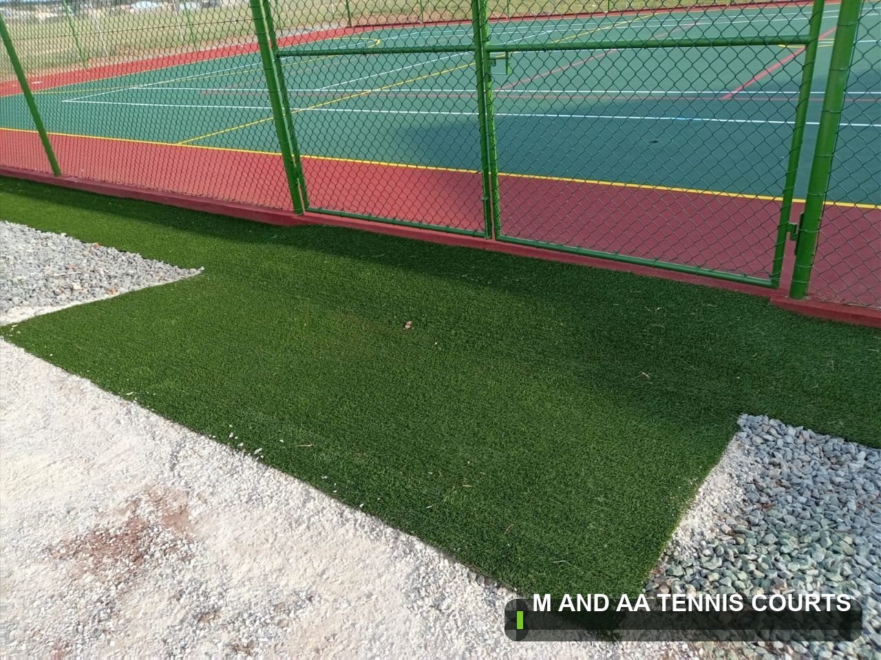 Tennis Court built by M and AA Tennis Courts in South Africa — project 20