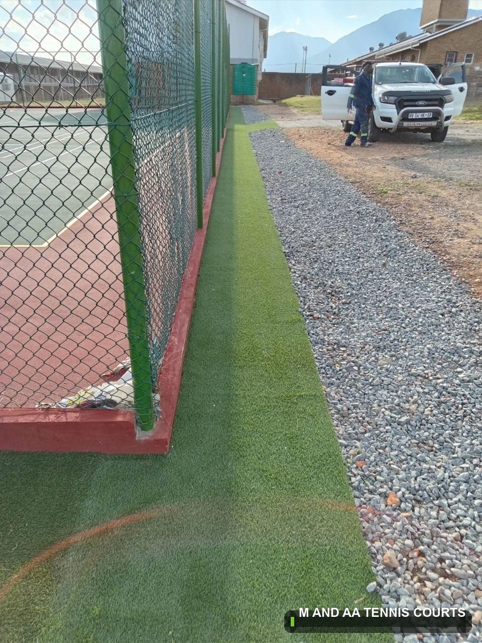 Tennis Court built by M and AA Tennis Courts in South Africa — project 21