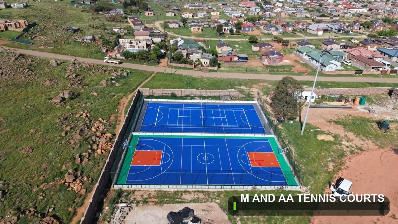 Multi-Sport Court built by M and AA Tennis Courts in South Africa — project 45