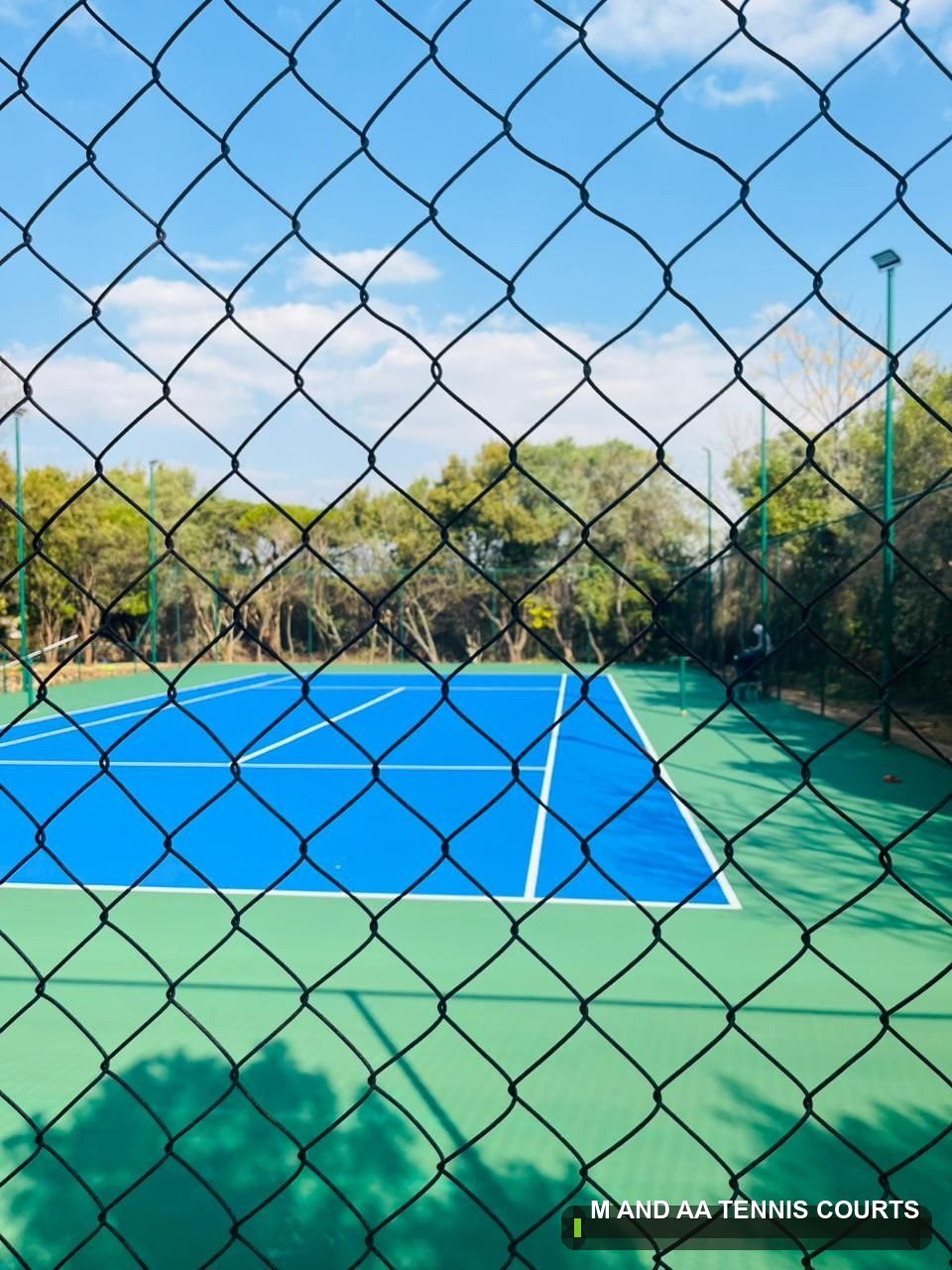 Tennis Court built by M and AA Tennis Courts in South Africa — project 47